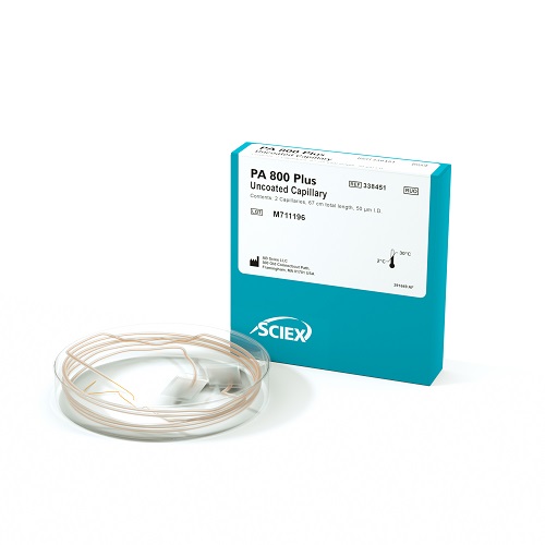 Bare Fused-Silica Capillary, 50 &micro;m ID X 67 cm product photo Front View L-internal